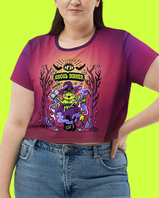 Ghoul Dinner Crop Top