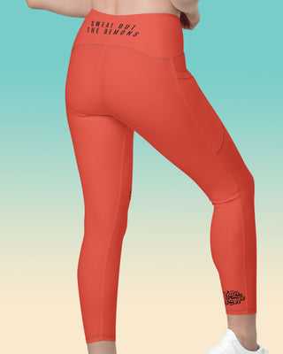 Sweat Out The Demons Yoga Activewear Leggings