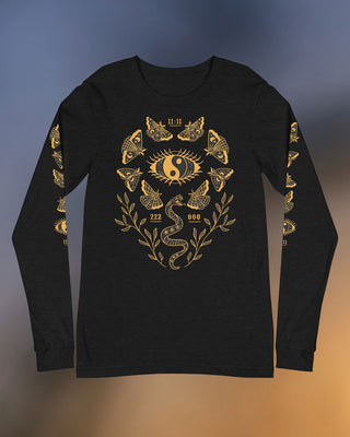 Angel Numbers and Death Moths Long Sleeve