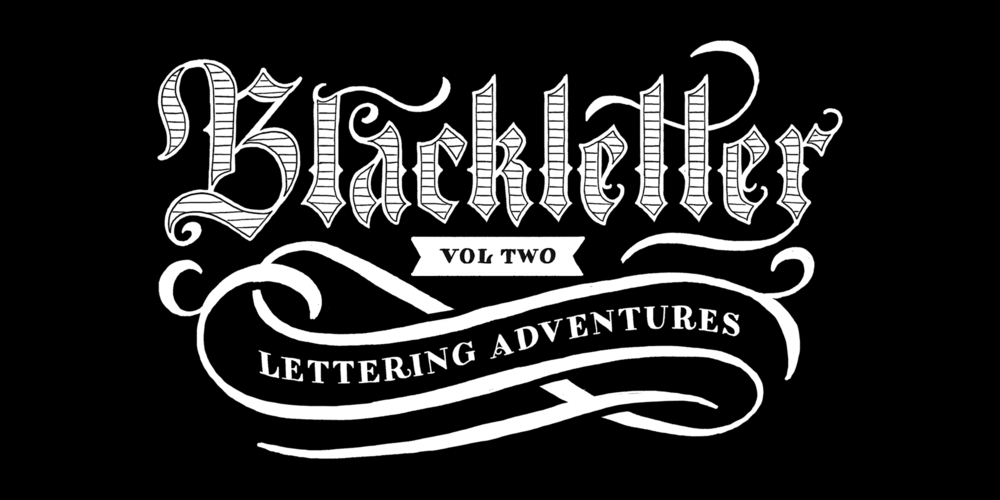 Black Powder Lettering HOW TO DRAW BLACKLETTER LETTERING – Letter Shoppe