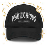 AMBITCHIOUS Distressed Dad Hat