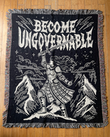 Become Ungovernable: Hypoallergenic Woven Blanket