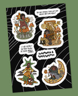 Planche d'autocollants Purge & Bloom