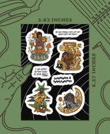 Planche d'autocollants Purge & Bloom