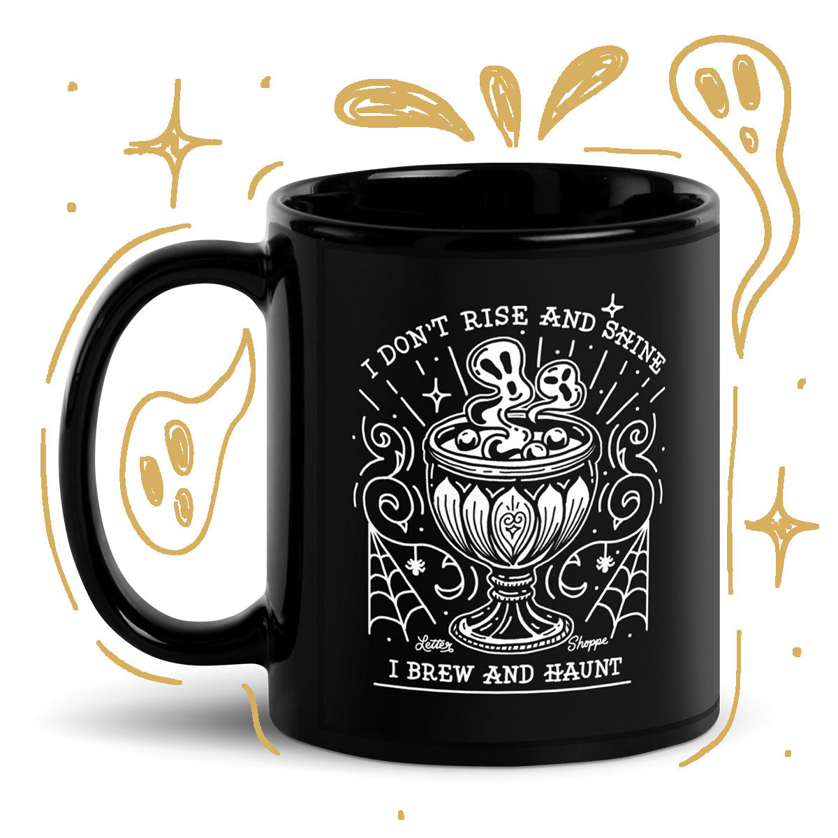 I Brew and Haunt Mug: Spooky Coffee Cup