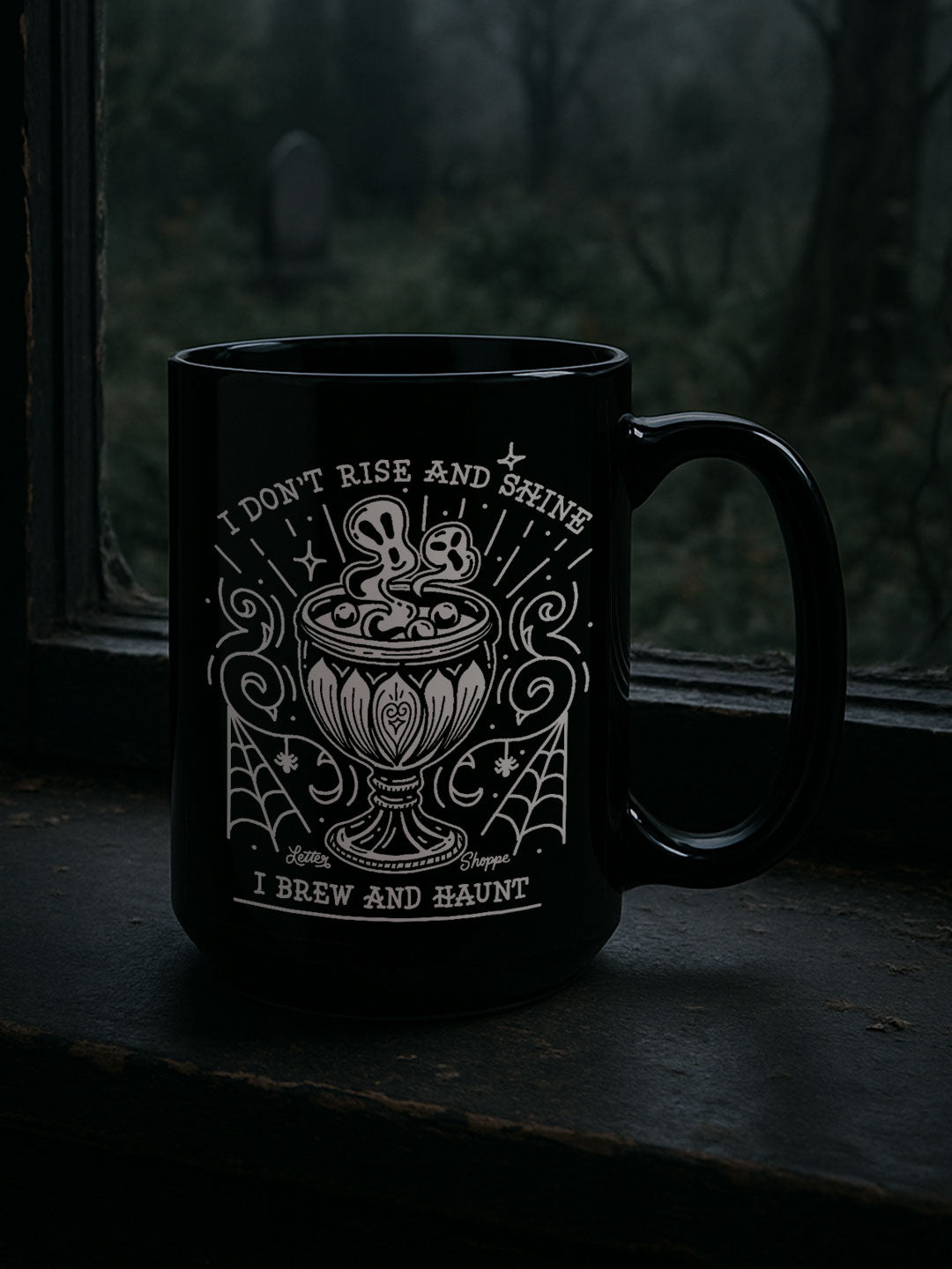 I Brew and Haunt Mug: Spooky Coffee Cup
