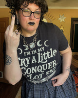 Conquer A Lot: Whimsigoth Tee