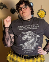 Definitely Weirder: Vintage Goat Graphic Tee
