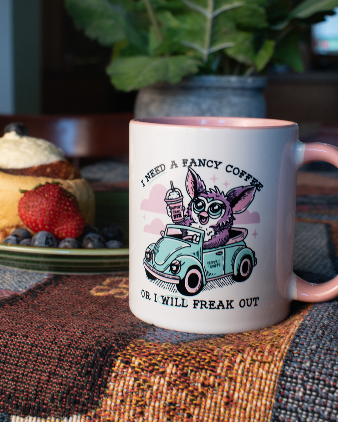Furby Needs A Fancy Coffee: Funny Mug