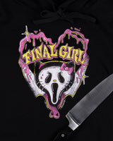 Final Girl Horror Crop Hoodie