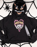 Final Girl Horror Crop Hoodie