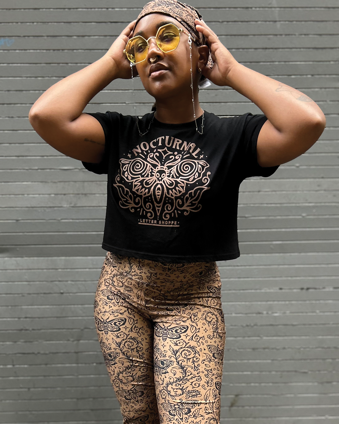 Nocturnal Crop Top