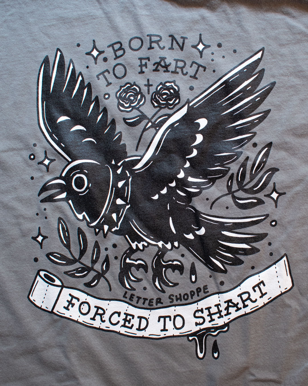 Born To Fart: Funny Graphic T-Shirt