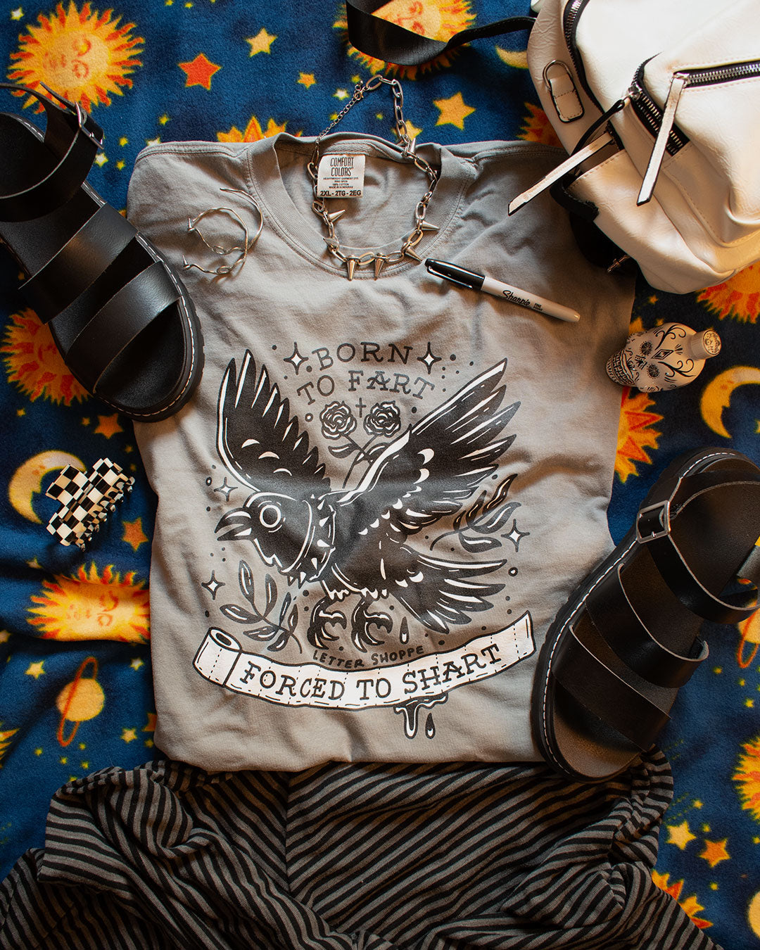 Born To Fart: Funny Graphic T-Shirt