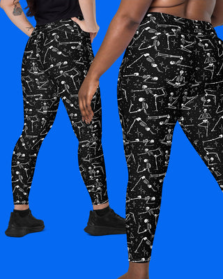 Skeleton Yoga Activewear Leggings