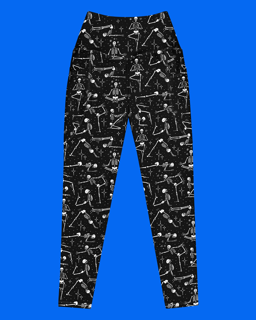 Skeleton Yoga Activewear Leggings