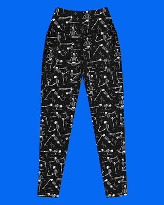 Skeleton Yoga Activewear Leggings