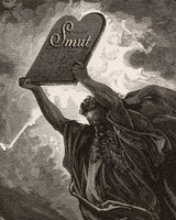 Let There Be Smut: Gothic Book Lover Wall Art Print