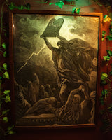Let There Be Smut: Gothic Book Lover Wall Art Print