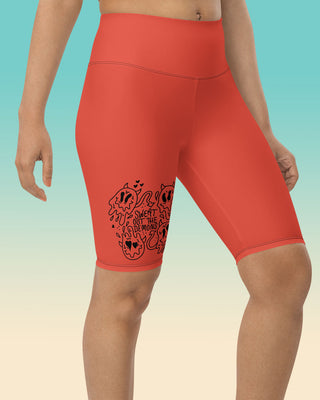 Sweat Out The Demons Yoga Activewear Shorts