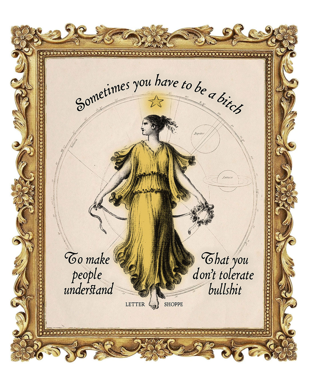 Bigger Bitch: Female Empowerment Print