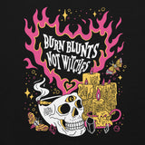 Burn Blunts Not Witches: Spooky 420 Graphic Tee