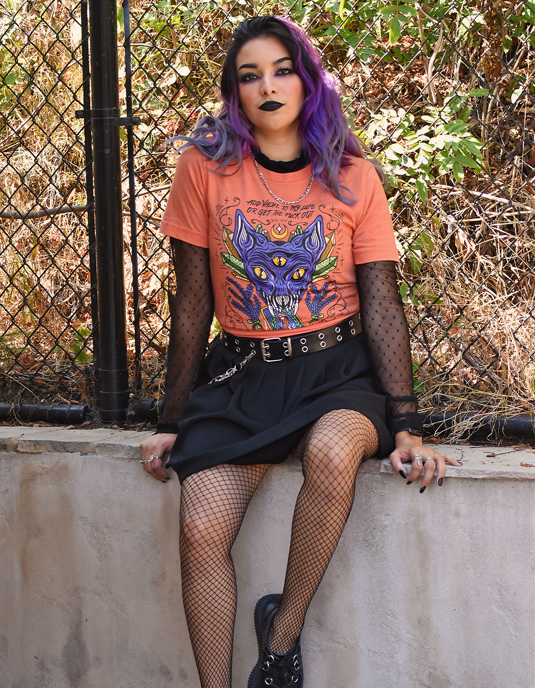 Add value or GTFO: Unisex Orange Cotton Shirt