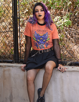 Add value or GTFO: Unisex Orange Cotton Shirt