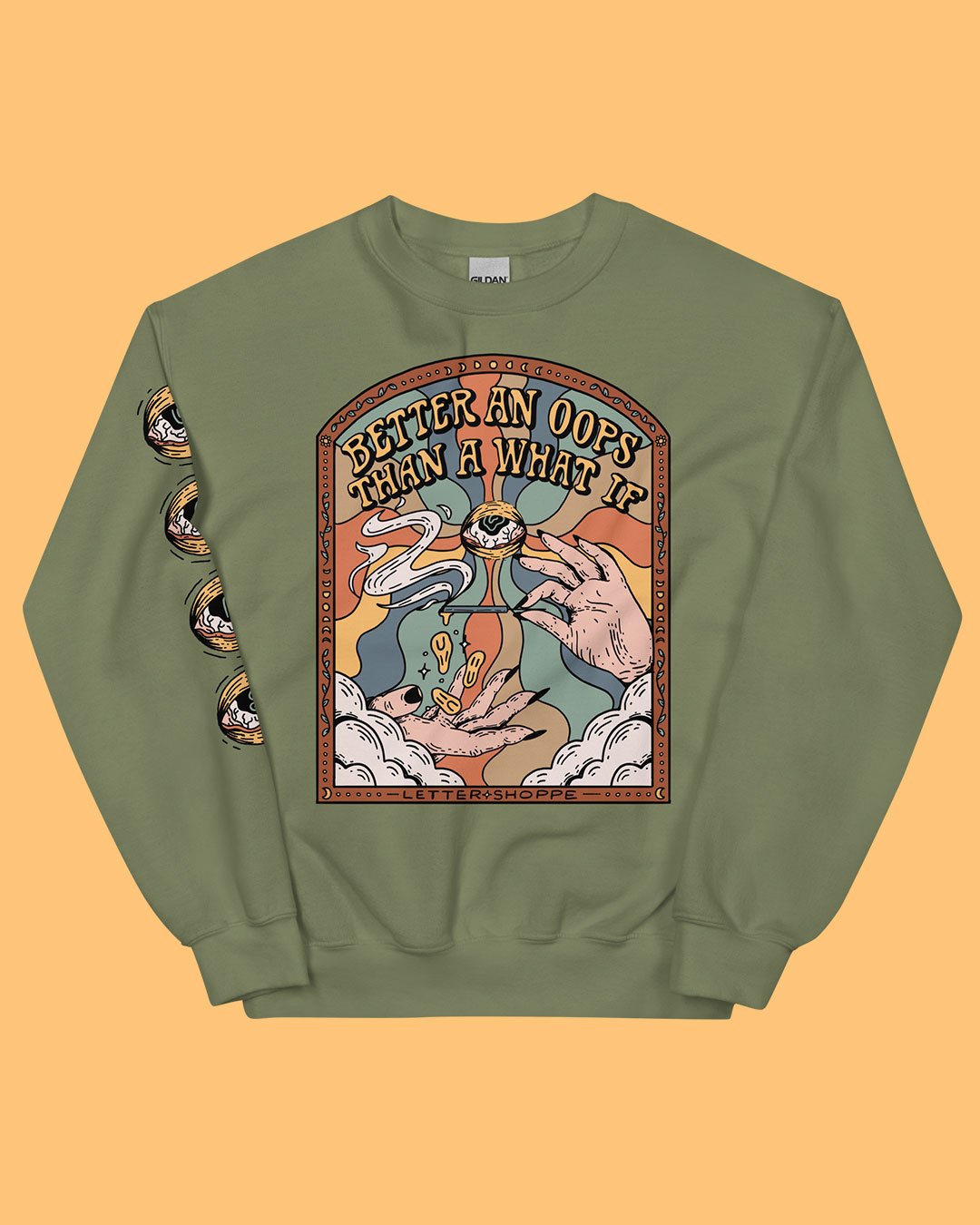 Better An Oops Crewneck Sweatshirt