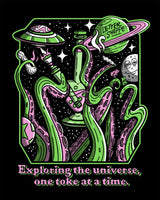 Stoned in Space Crop Top