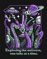 Stoned in Space Crop Top