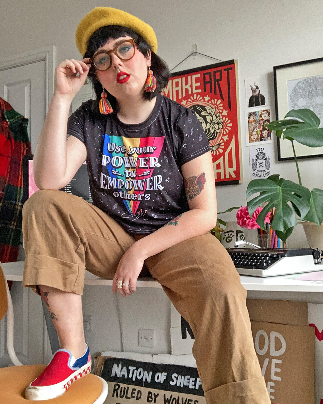 Empower Others Crop Top