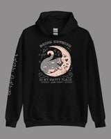 Doing Nothing Black Hoodie