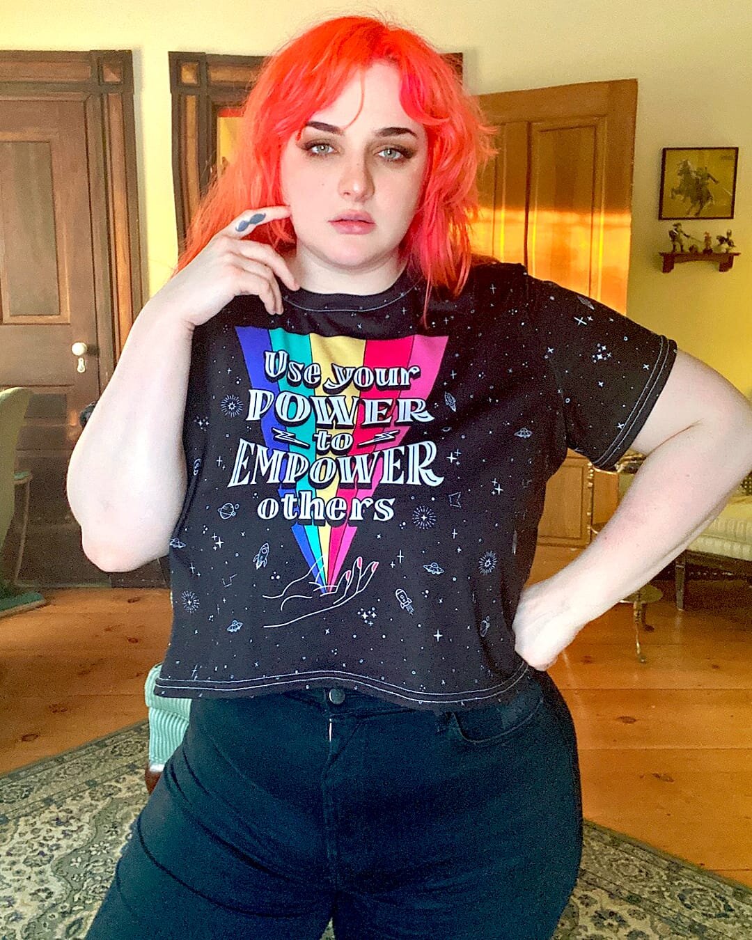 Empower Others Crop Top