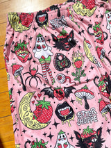 Spooky Strawberry Flash Loungewear Bottoms