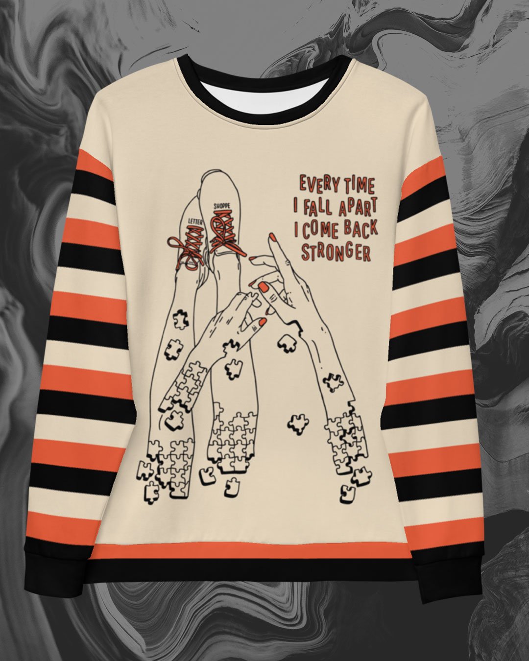 Come Back Stronger Custom Sweatshirt