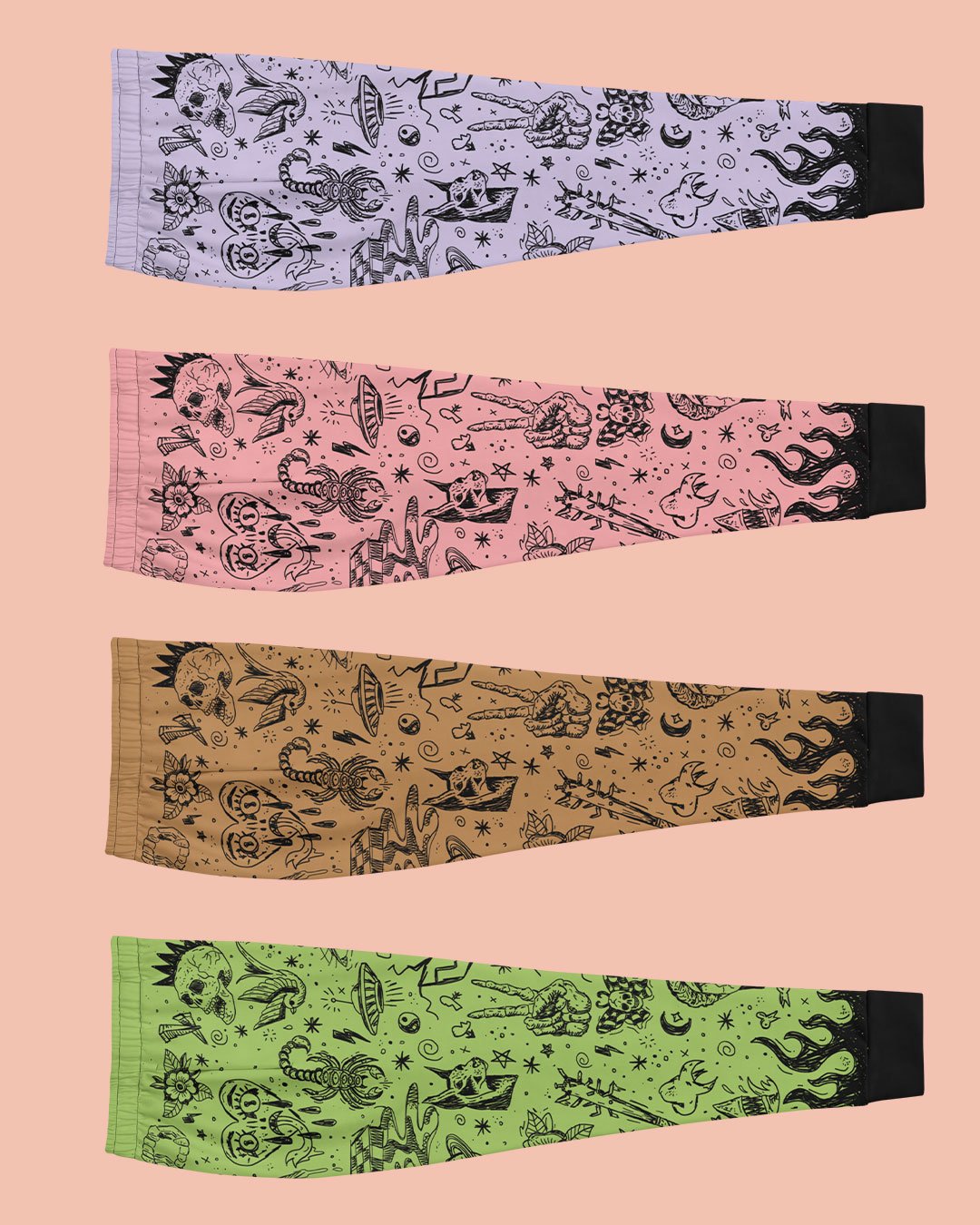 Flash Tattoo Joggers