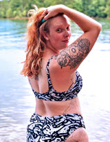 Dino Recycled Padded Bikini Top