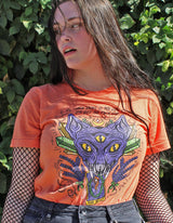 Add value or GTFO: Unisex Orange Cotton Shirt