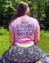 Cannabis and Coffee Crop Top