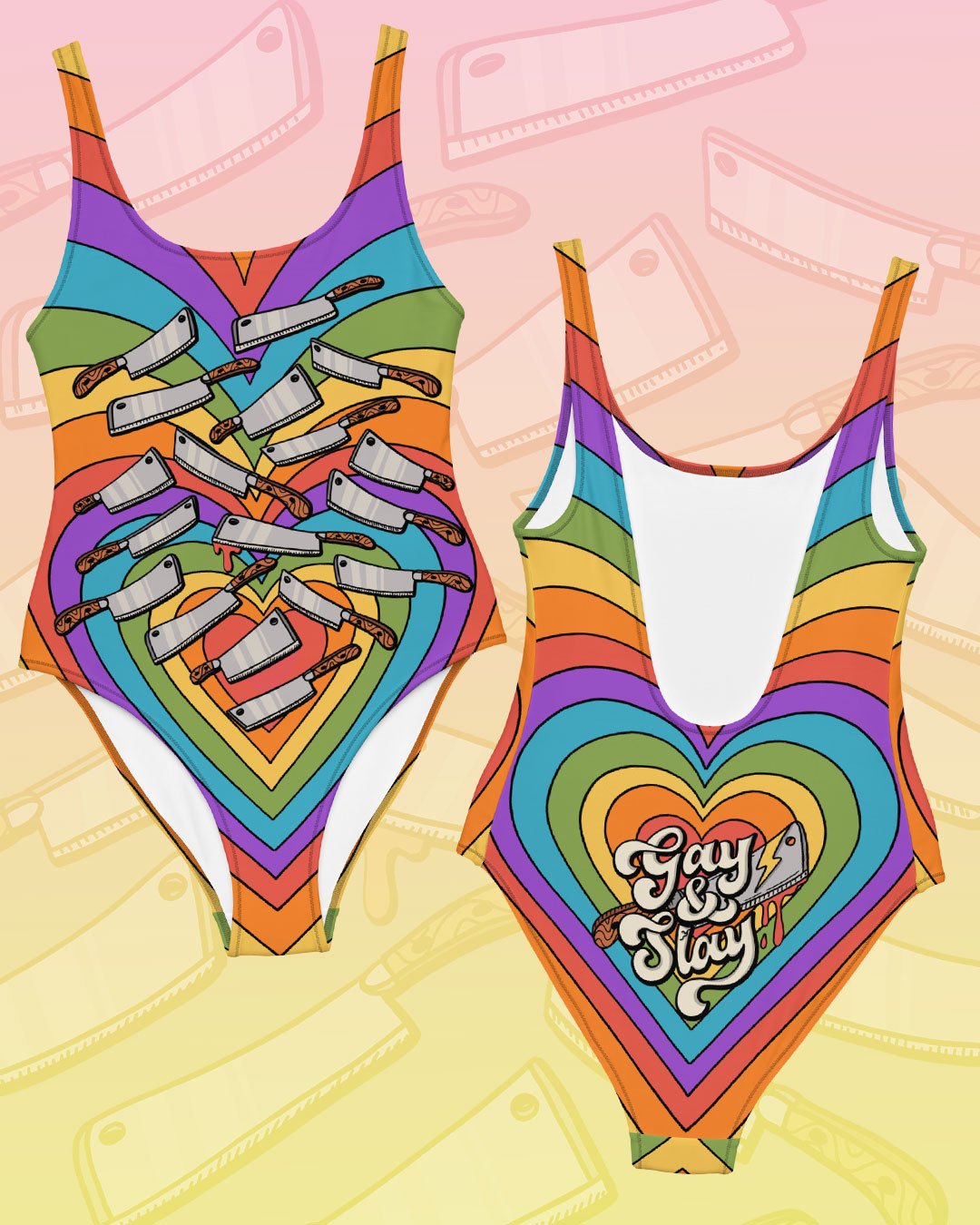 Gay & Slay One Piece Swimsuit