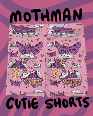 Mothman Cutie Pink Shorts