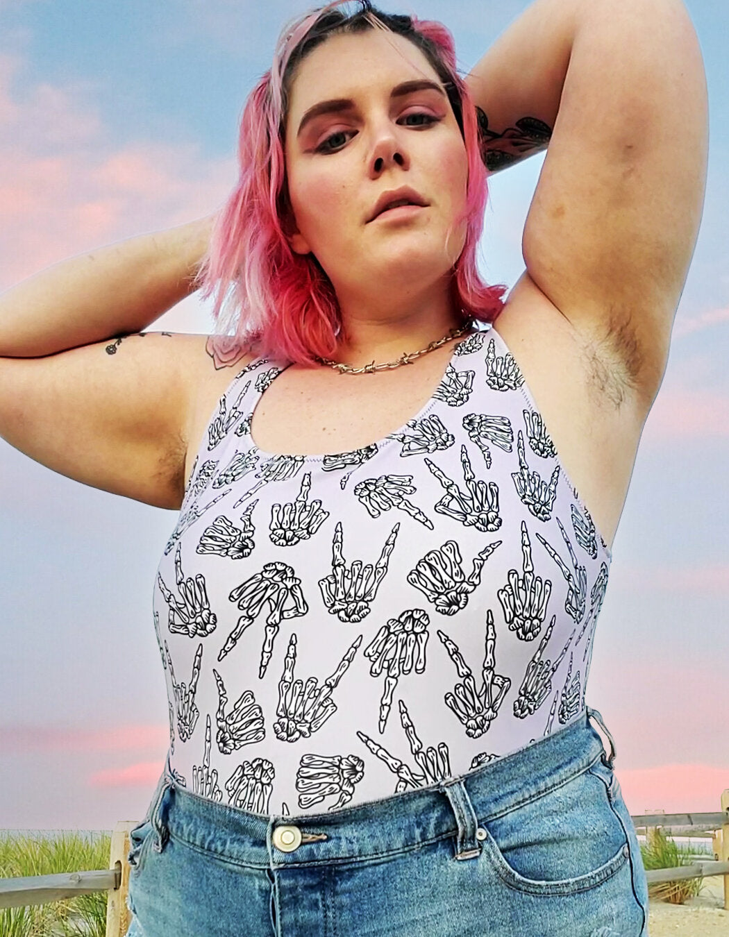 Throwing Hands One Piece