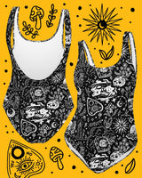 Witchy One Piece Swimsuit