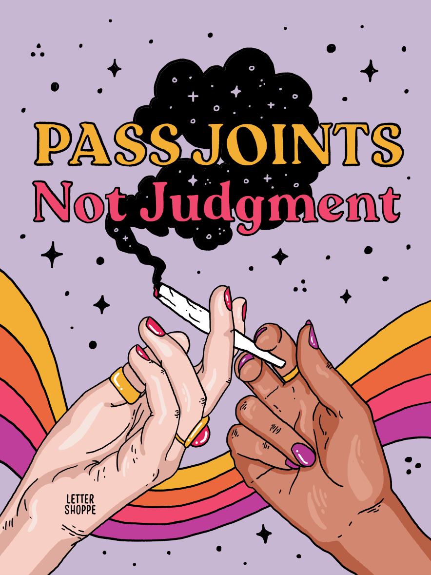 Pass Joints Poster