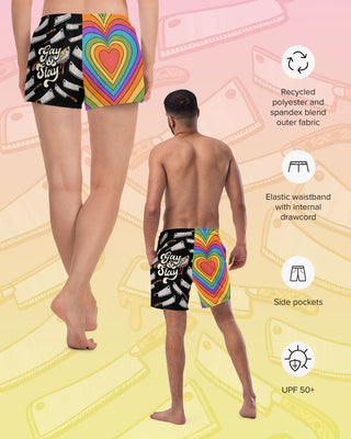 Gay & Slay Swim Shorts