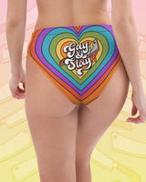 Gay & Slay Pride Bikini Bottoms