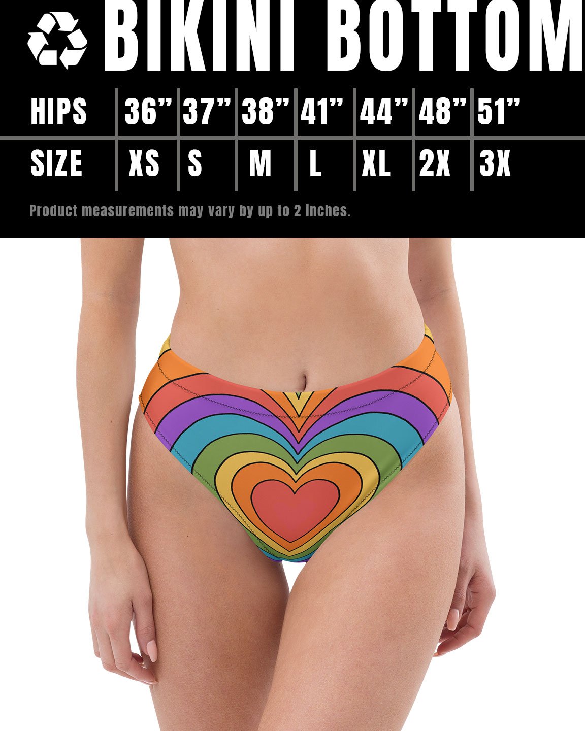 Gay & Slay Pride Bikini Bottoms
