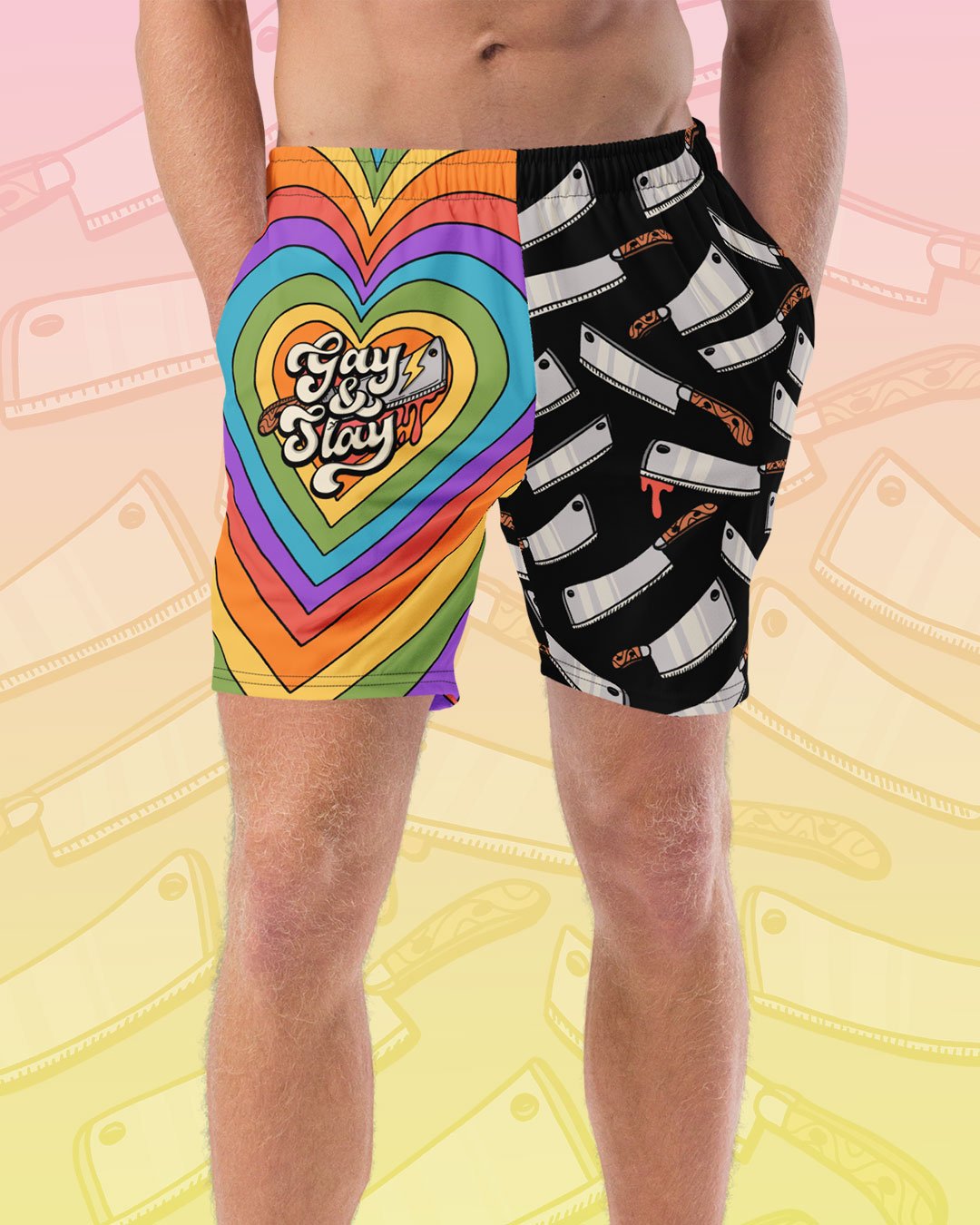 Gay & Slay Swim Shorts