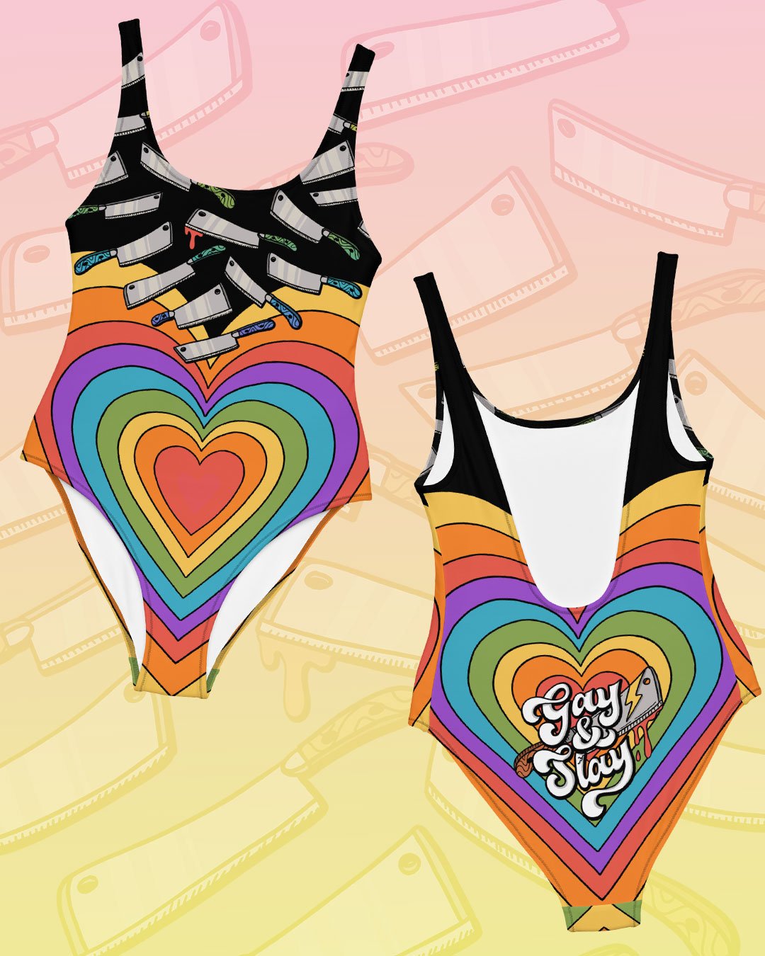 Gay & Slay One Piece Swimsuit